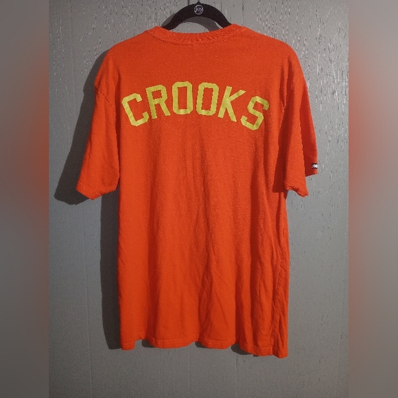 Orange Crooks & Castles Medusa Tshirt - Picture 3 of 5
